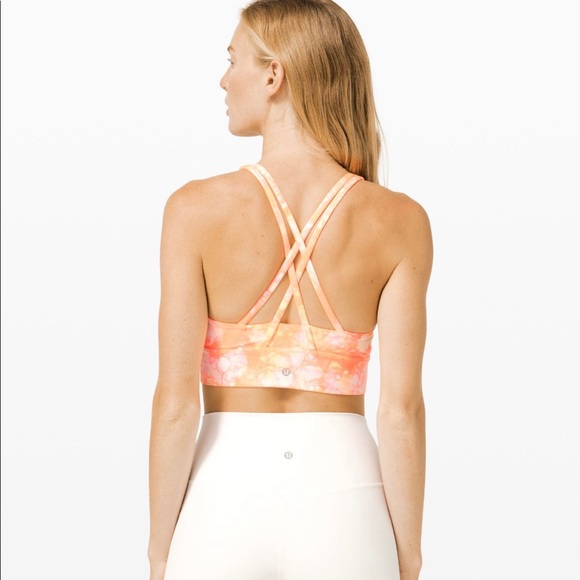 Lululemon Energy Bra High Neck Longline Shibori - Picture 5 of 7